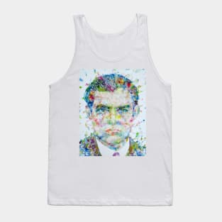 ERNEST HEMINGWAY  - watercolor portrait .7 Tank Top